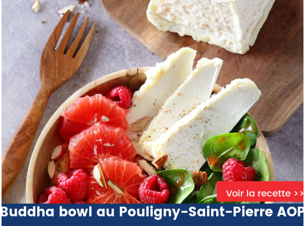 Buddha bowl au Pouligny-Saint-Pierre AOP